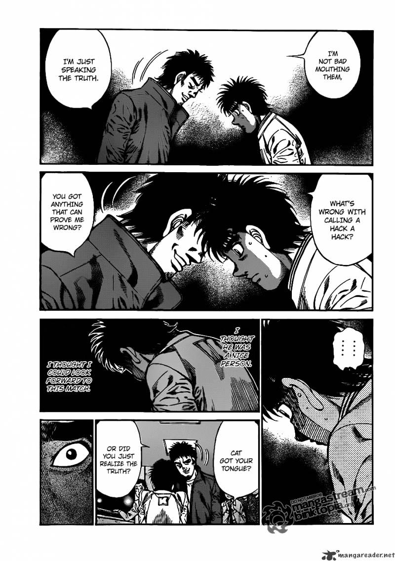 Hajime no Ippo: Fighting Spirit, Chapter 919 image 09